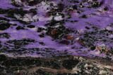 Beautiful, Purple, Polished Charoite Slab - Siberia #115041-1